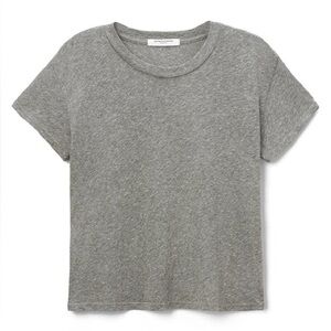 Perfectwhitetee Heather Gray Tee NWT